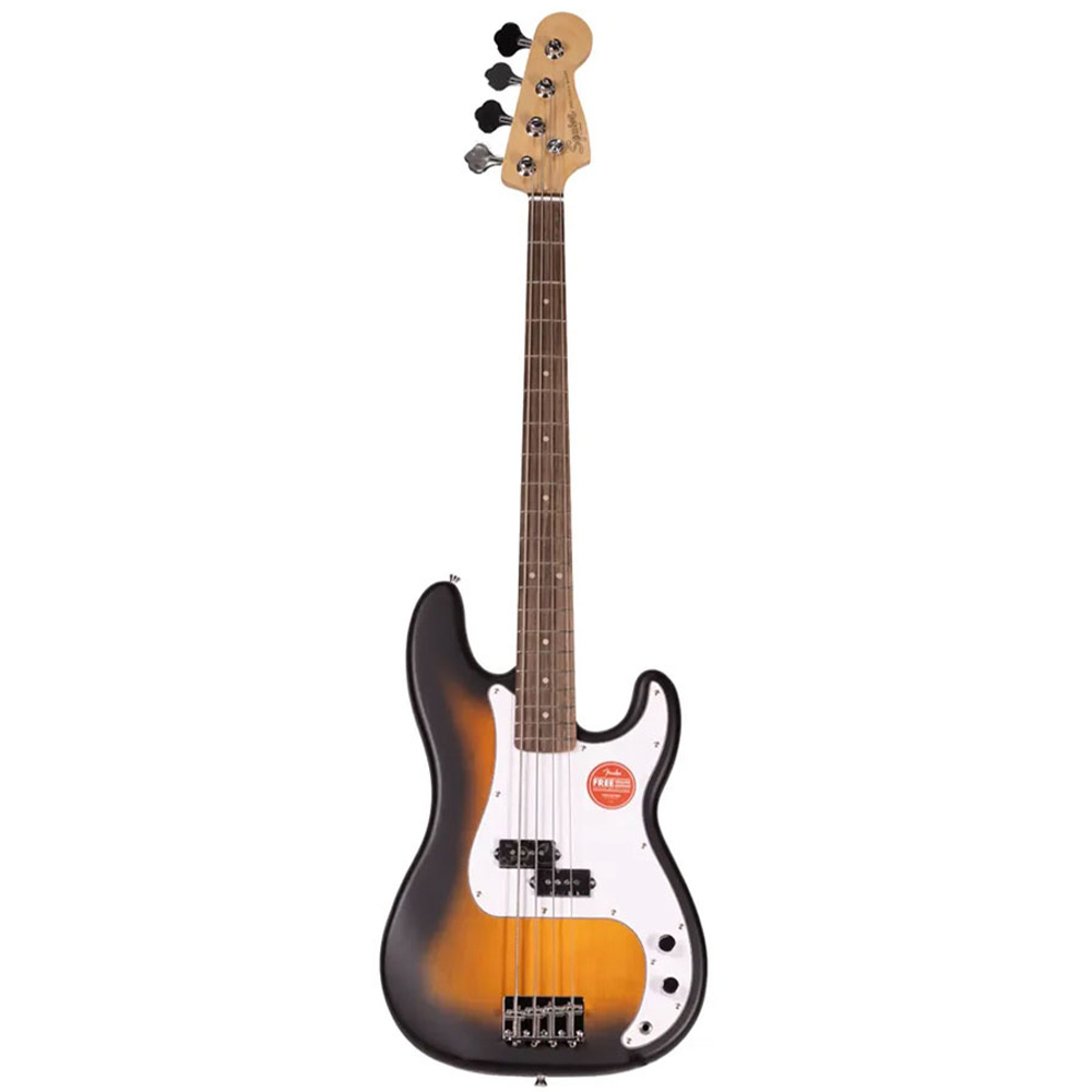 Squier Debut Serisi Precision Bass Laurel Klavye 2 Ton Sunburst